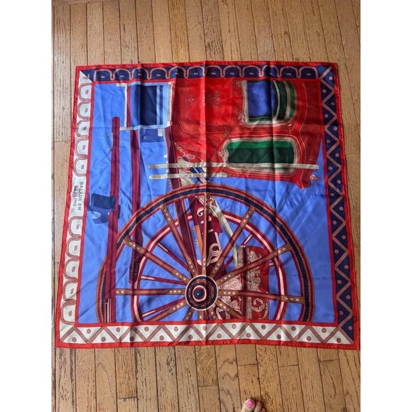 nwt Balade en Berline Hermes Scarf 2015 - Picture 1 of 6
